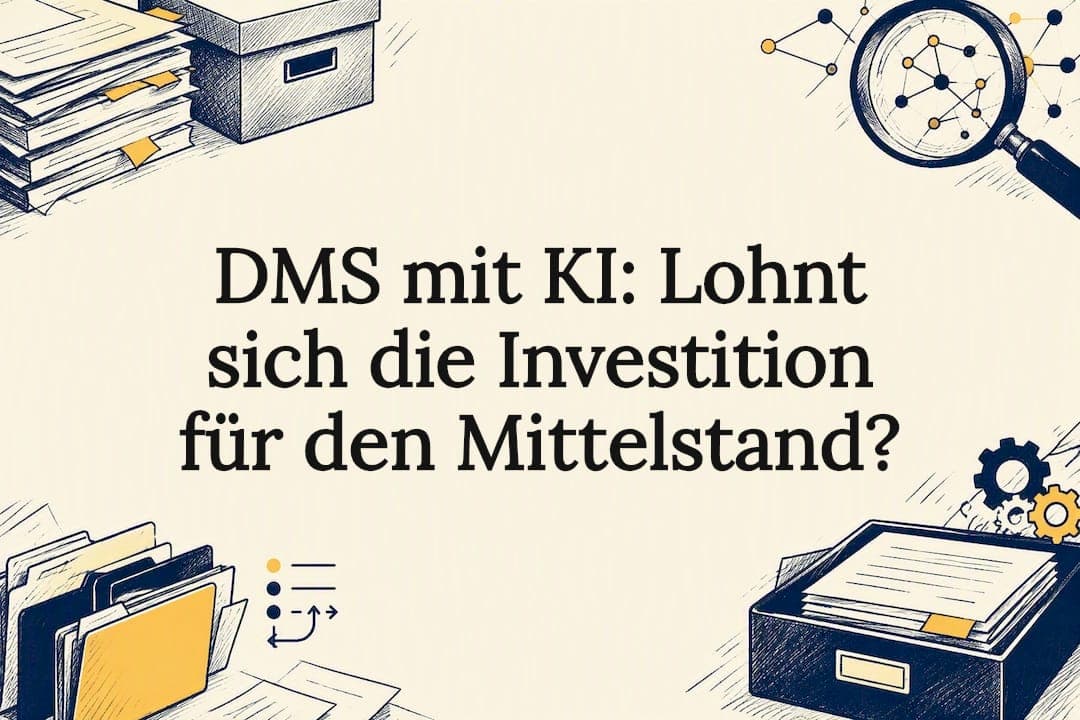 DMS mit KI: Lohnt sich die Investition für den Mittelstand?
