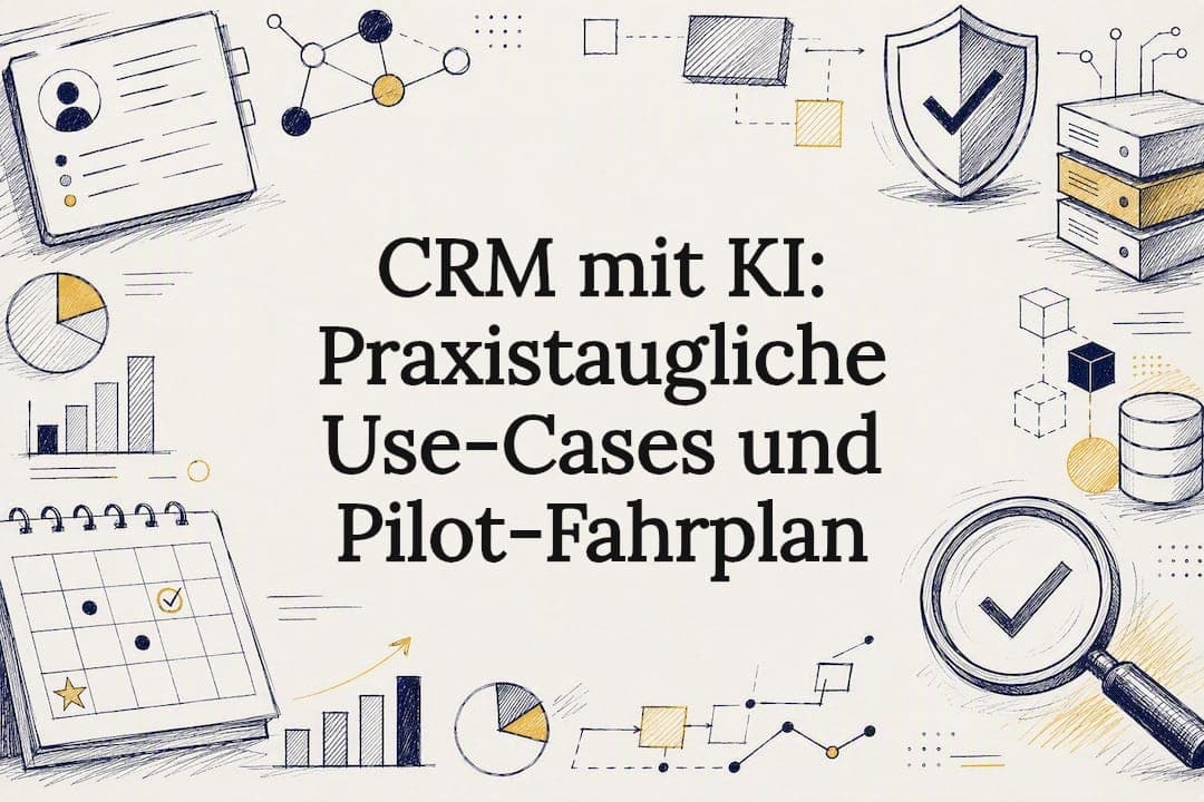 CRM mit KI: Praxistaugliche Use-Cases und Pilot-Fahrplan