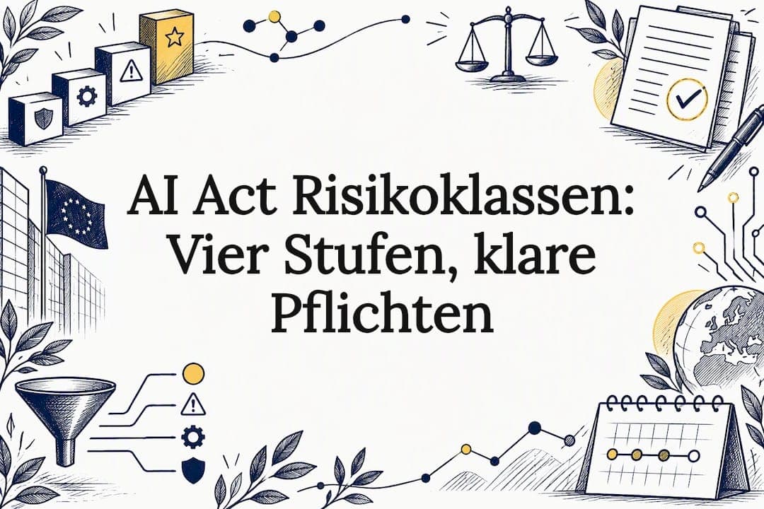 AI Act Risikoklassen: Vier Stufen, klare Pflichten