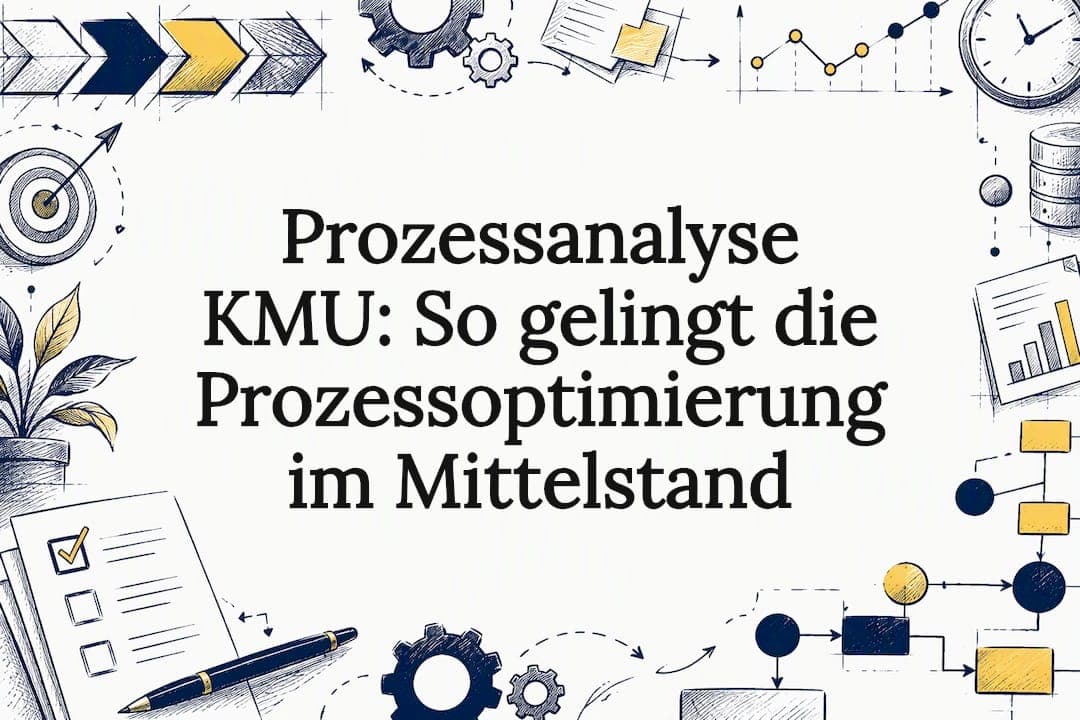 Prozessanalyse KMU: So gelingt die Prozessoptimierung im Mittelstand