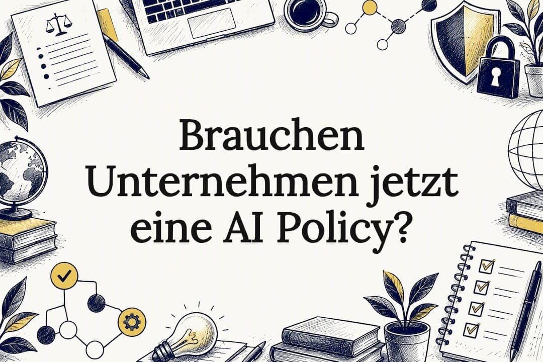 Brauchen Unternehmen jetzt eine AI Policy?
